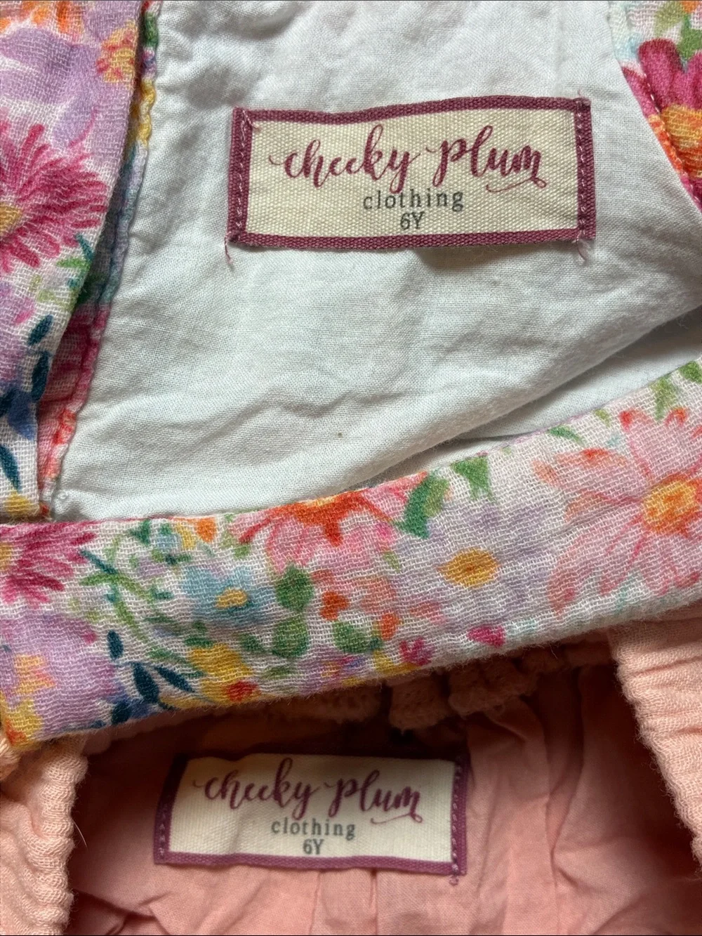 Floral Smocked Tank Top - Pink Multicolor